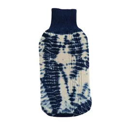 Wooliie Wooliie Indigo Rift Hundepullover aus 100 % Merinowolle mit Zopfmuster & pflanzlicher Färbung – Produktbild 1 von 1
