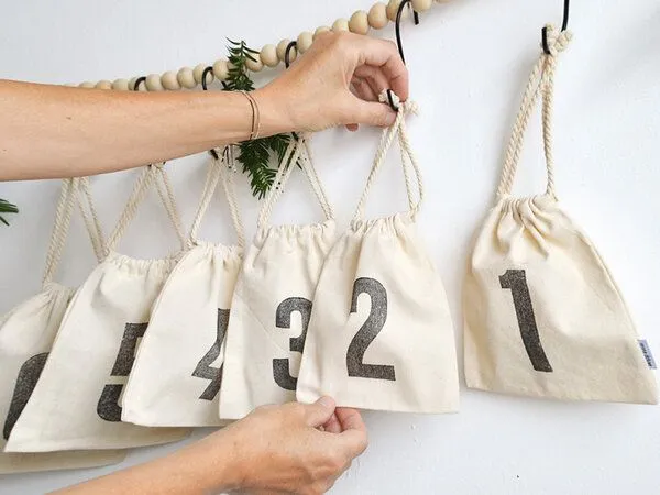 renna deluxe renna deluxe Adventskalender aus Bio-Baumwolle – Produktbild 4 von 4