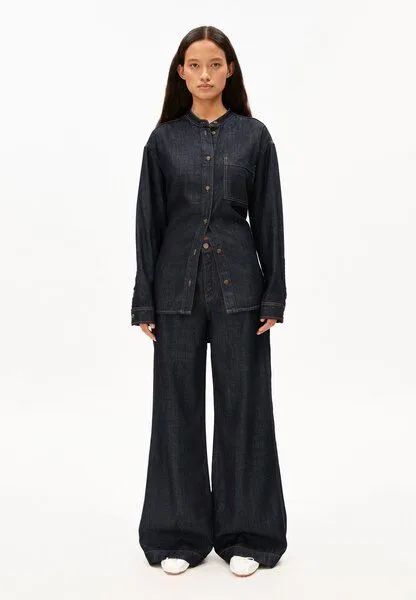 ARMEDANGELS ARMEDANGELS ASTRAEAAS Damen Hose aus Baumwoll-Lyocell-Mix, Rinse, – Produktbild 4 von 4