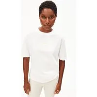 ARMEDANGELS ARMEDANGELS TARJAA GRAPHIC Damen T-Shirt aus 100% Bio-Baumwolle, White-aa yellow, – Produktbild 1 von 1