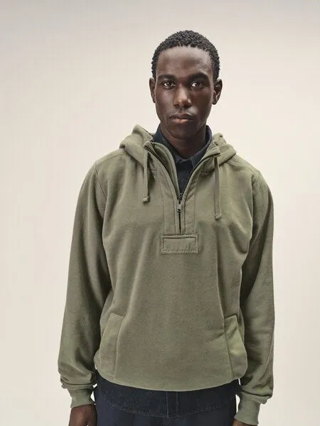 WOTE WOTE Outdoor Sweatshirt aus Bio-Baumwolle, Anthrazit, – Produktbild 2 von 4