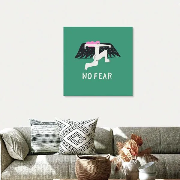 Photocircle Photocircle Poster / Leinwandbild - No Fear – Produktbild 4 von 4