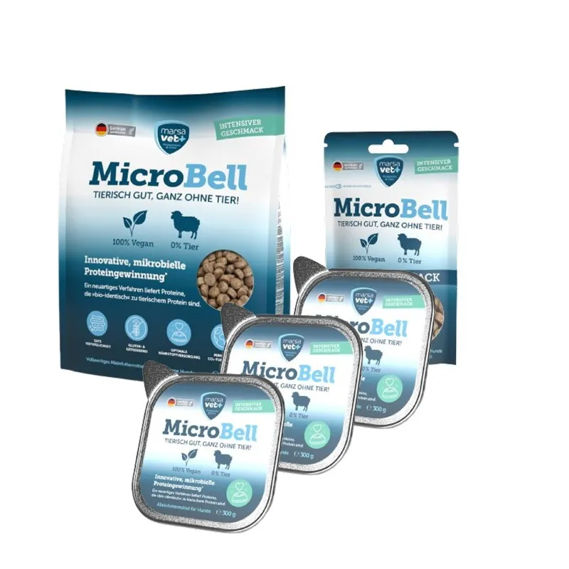 Marsavet Marsavet Veganes Hundefutter-Set mit mikrobiellem Protein – Produktbild 1 von 1