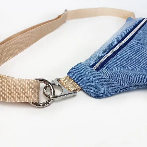 Bridge&Tunnel Bridge&Tunnel Hipbag Denim, Blue, – Produktbild 7 von 8