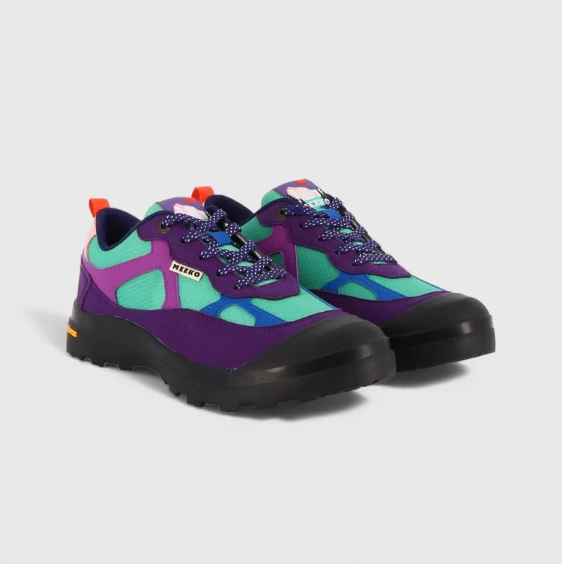 MEEKO MEEKO Herren vegan Sneaker Nanuk Quetzal Blau/ Lila, Blau, – Produktbild 2 von 2