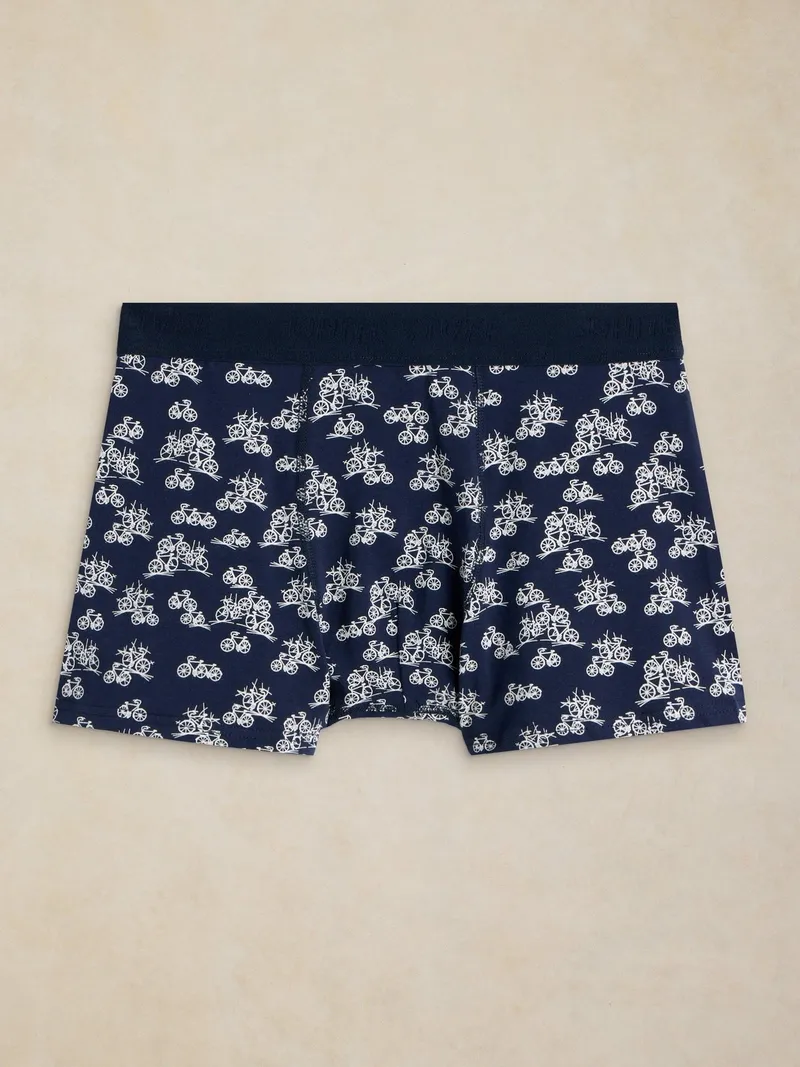 White Stuff Boxershorts Hove Doppelpack - M, Marine print, – Produktbild 3 von 4