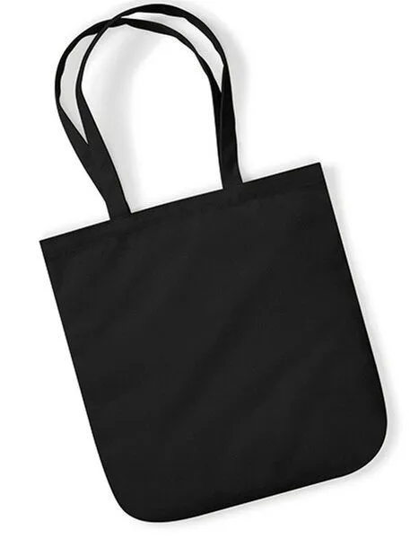 Westford Mill Westford Mill EarthAware Organic Spring Bag Baumwolltasche, Schwarz, – Produktbild 1 von 2