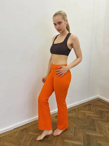 RENDL RENDL Ausgestellte Leggings, Orange, – Produktbild 1 von 2