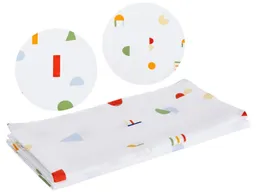 HANS NATUR Spucktücher Bio-Baumwolle 2er Set "Bauklötze" Maße 75 x 75 cm – Produktbild 1 von 1