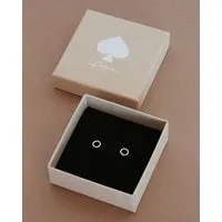 pikfine pikfine mini Kreis Ohrstecker "Julie" / silber oder vergoldet – Produktbild 1 von 1