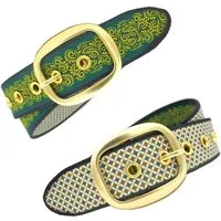 Seegarn Seegarn - Gürtel / Wendegürtel SeeAlge 4cm, Gold, – Produktbild 2 von 4