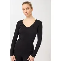 mandala Mandala Slim V-Neck, Black (schwarz), – Produktbild 1 von 1
