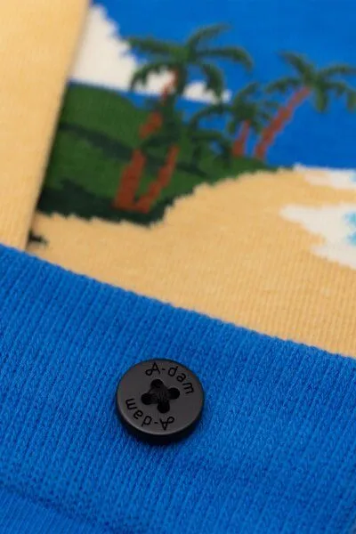 A-Dam A-Dam Bunte Socken Ecru Beach – Produktbild 2 von 2