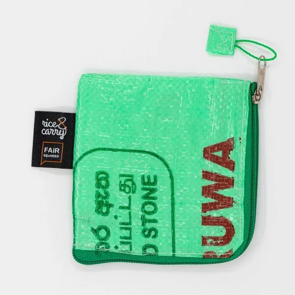 Rice&Carry Rice&Carry Upcycle Seifentasche, Limette, – Produktbild 1 von 3