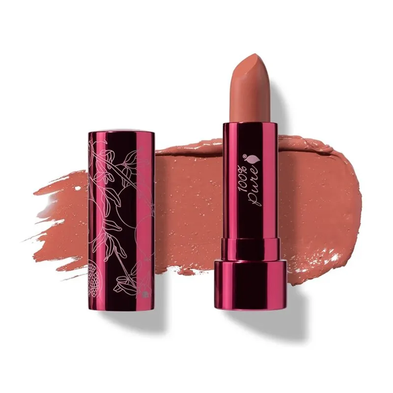 100% PURE® - Purity Cosmetics Pomegranate Oil Moisture Lipstick + Fruit Pigments - Calendula - Lippenstift, Calendula, – Produktbild 2 von 2