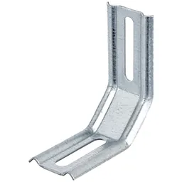 Alberts ALBERTS Verstellwinkel, geprägt, mit Langloch, sendzimirverzinkt, 50/30/50/32 mm – Produktbild 1 von 1