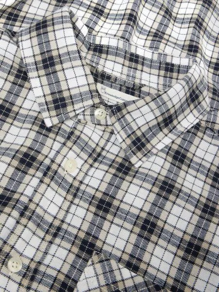 KnowledgeCotton Apparel KnowledgeCotton Apparel Herren Shirt- CHECKED FLANNEL SHIRT - GOTS, Blue check, – Produktbild 2 von 3
