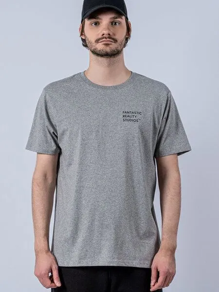 FANTASTIC REALITY STUDIOS Fantastic Reality Studios T-Shirt – Bio-Baumwolle, Unisex, Grau, – Produktbild 2 von 4