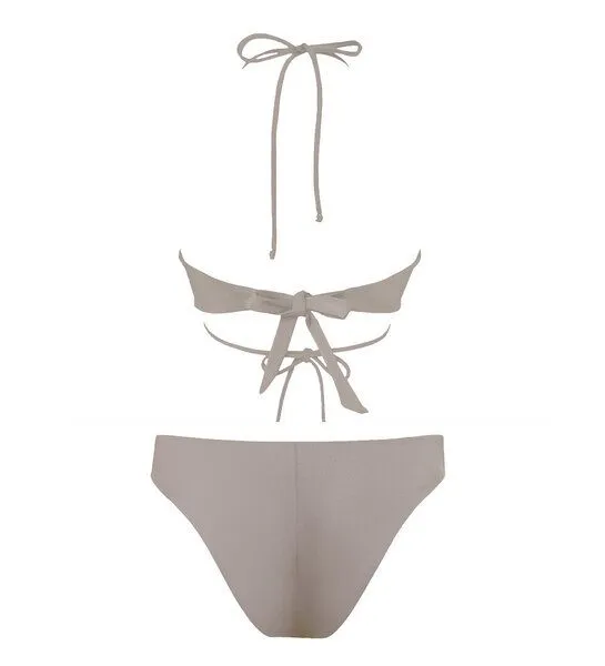 Anekdot Anekdot Bikini Set Versatile Top + Skyline Slim Slip, Natural, – Produktbild 2 von 2