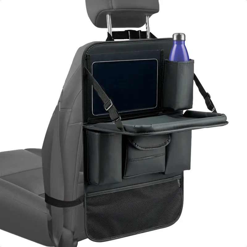 imoshion imoshion Luxuriöser Autositz-Organizer - Tablethalter Auto - 7 Aufbewahrungsfächer, Schwarz, – Produktbild 1 von 1