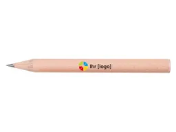 FSC-zertifizierter Bleistift rund 8,75 cm, natur – Produktbild 1 von 1