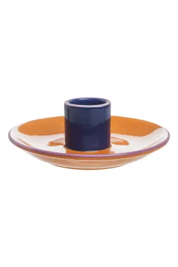 Tranquillo Kerzenhalter COLOURI Orange – Steinzeug - orange – Produktbild 1 von 1