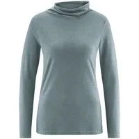 HempAge HempAge Damen Apartes Langarmshirt Hanf/Biobaumwolle – Produktbild 1 von 1