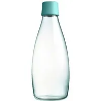 retap retap Trinkflasche 0,8 l aus Glas mint blue – Produktbild 1 von 1
