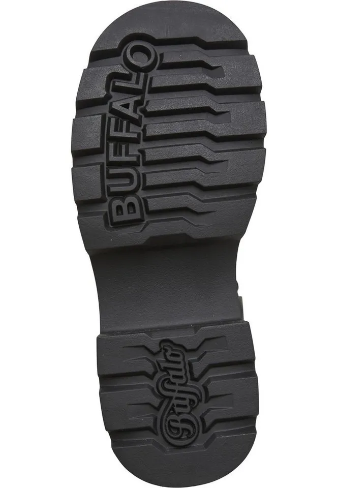 Buffalo Buffalo ZAVEN BOOTIE BIKER - VEGAN NAPPA Stiefel, Schwarz, – Produktbild 4 von 5