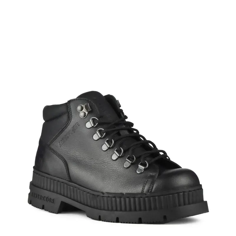 Altercore Altercore Damen vegan Stiefel Marvin, Schwarz, – Produktbild 1 von 3