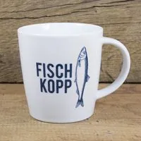 Bow Hummingbird Bow & Hummingbird Großer Porzellanbecher Fischkopp – Produktbild 1 von 1