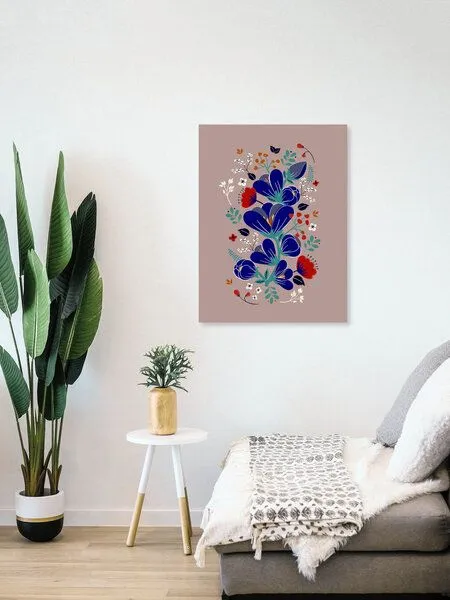 Photocircle Photocircle Poster / Leinwandbild - Folk Spring Flowers blooms – Produktbild 4 von 4