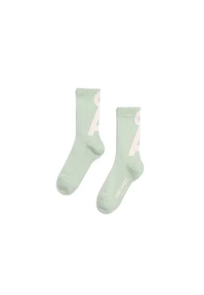ARMEDANGELS ARMEDANGELS SAAMUS SHORT Unisex Socken aus Bio-Baumwoll Mix, Foam-oatmilk, – Produktbild 2 von 2