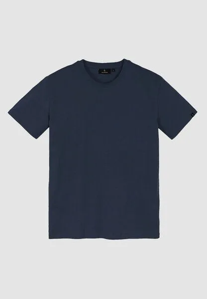 recolution Herren T-Shirt aus Bio-Baumwolle - AGAVE - recolution, Dark navy (blau), – Produktbild 3 von 5