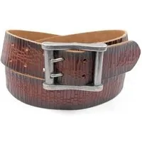 zweisser zweisser Vintage Herren Gürtel Toini, Braun, – Produktbild 1 von 1