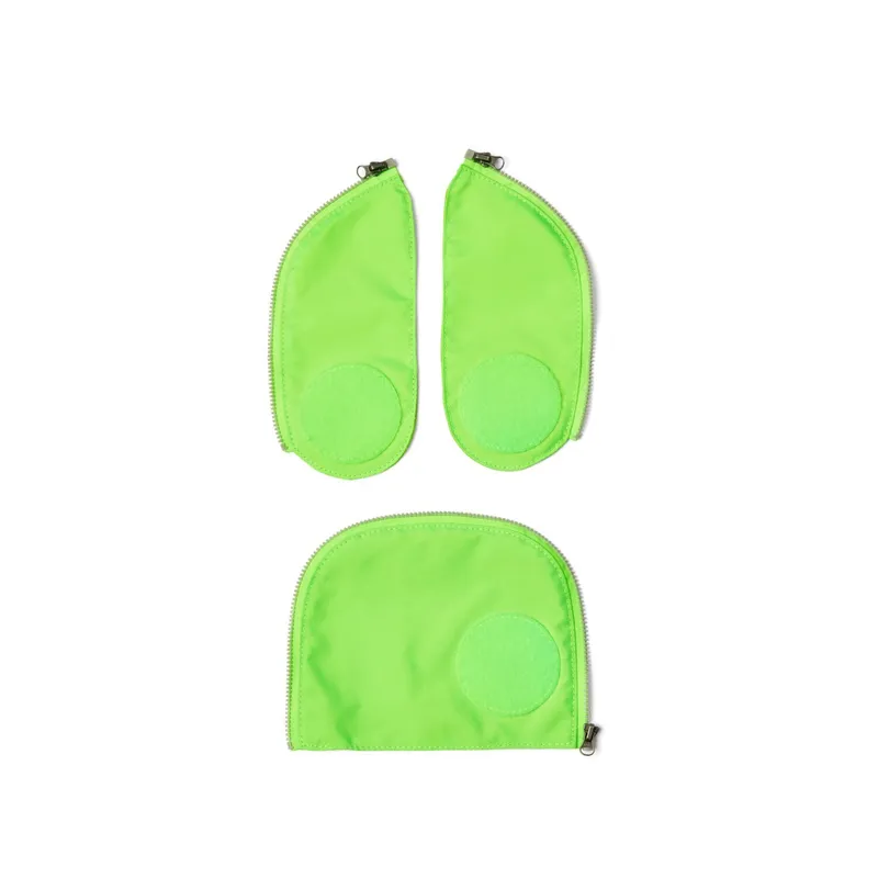 Ergobag Ergobag Schulzubehör Fluo Zip Set, 3-tlg. ab 2019 Grün, Green, – Produktbild 1 von 1
