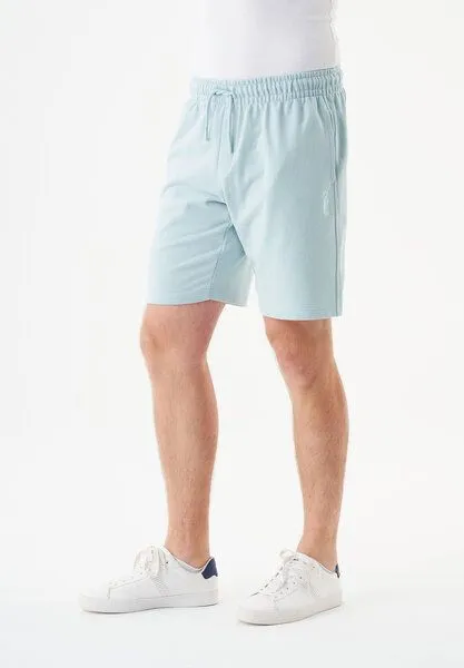 ORGANICATION ORGANICATION ESSENTIALS-SHADI- Shorts aus Bio-Baumwolle, Mint blue, – Produktbild 3 von 3