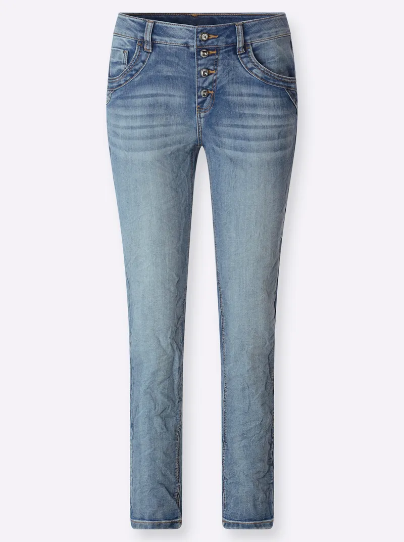 heine Jeans blue-bleached, Blue-bleached, – Produktbild 2 von 2