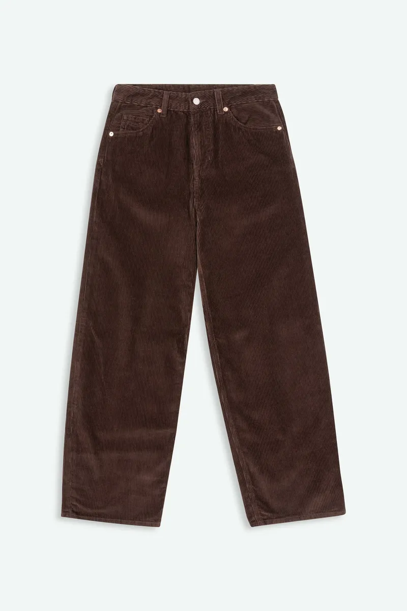 Kings Of Indigo Kings of Indigo Damen vegan Hose Leila Cord Coffee Bean, Braun, – Produktbild 2 von 2
