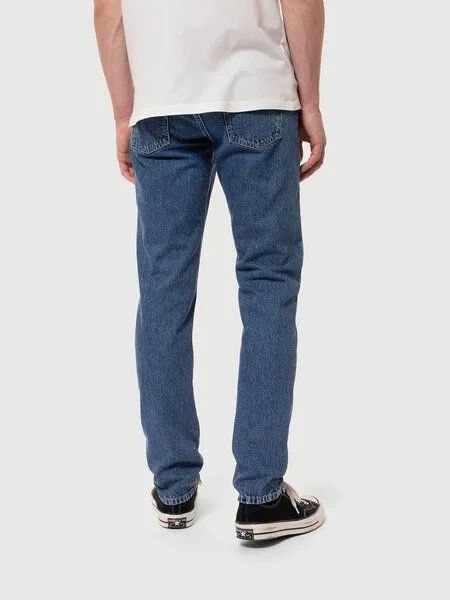 Nudie Jeans Nudie Jeans Steady Eddie II, Wavie blues, – Produktbild 2 von 3