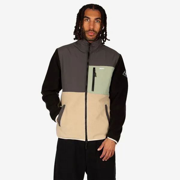 Iriedaily Iriedaily Auf Deck Fleece Jacket, Reed (mehrfarbig), – Produktbild 3 von 3