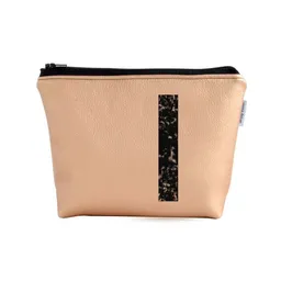 renna deluxe renna deluxe Kulturtasche und Kosmetiktasche personalisiert mit Monogramm - KUPFER – Produktbild 1 von 1