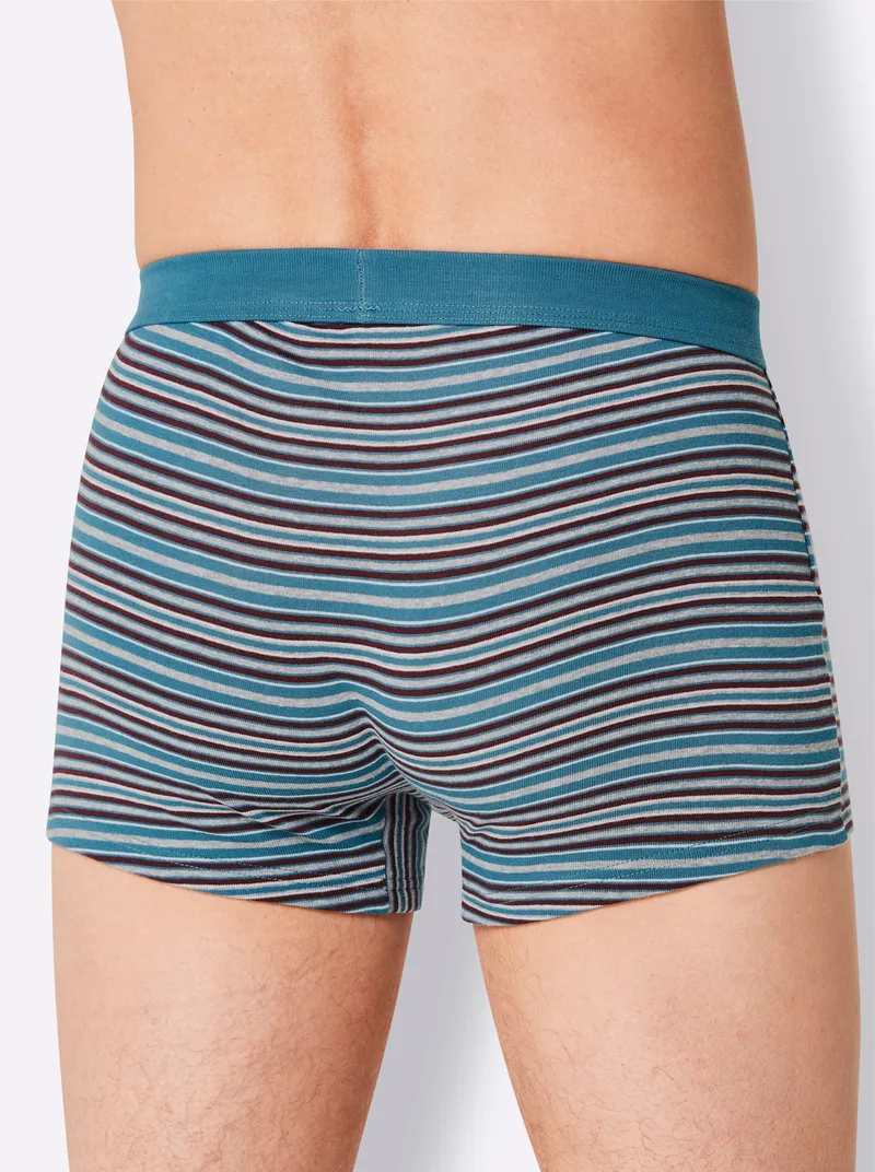 wäschepur men Pants topas + dunkelblau + burgund, Topas + dunkelblau + burgund, – Produktbild 3 von 3