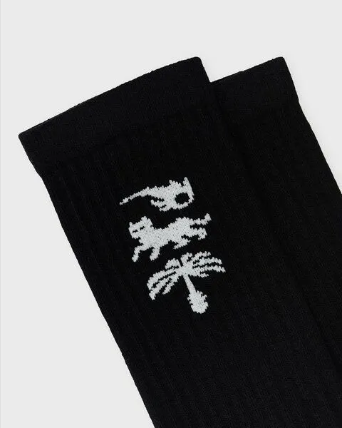 RICE RICE Socken AVY, Black, – Produktbild 3 von 4
