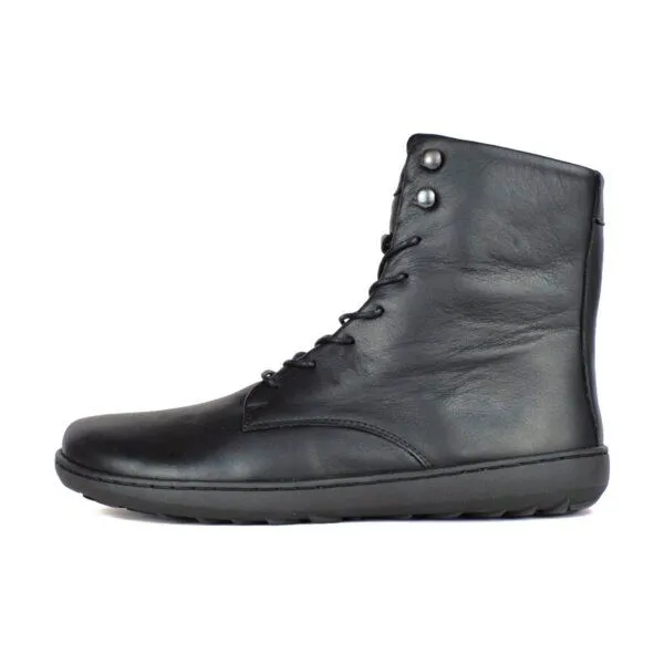 SORBAS SORBAS VAEY Barefoot 7 Vegane Barfußstiefel gefüttert, Schwarz, – Produktbild 3 von 4