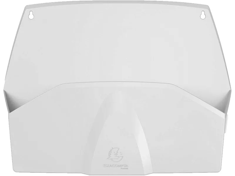 Exacompta Exacompta Wandprospekthalter "AutentiK" horizontal, 1 Fach, 72 x 382 x 289 mm, weiß – Produktbild 1 von 1