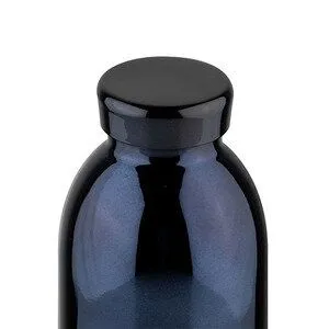 24bottles 24bottles 0,5l Thermosflasche - verschiedene Metallic Designs, Black radiance (schwarz), – Produktbild 2 von 2
