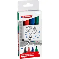 Edding 4er Set edding Whiteboardmarker "363" Keilspitze, farbig sortiert – Produktbild 3 von 5