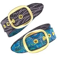 Seegarn Seegarn - Gürtel / Wendegürtel SeeKunst 4cm, Gold, – Produktbild 2 von 5