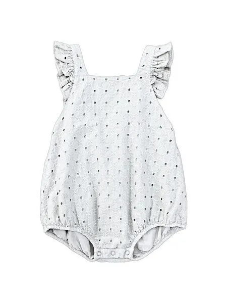 PETER JO PETER JO Baby Strampler Lady Sea Salt, Beige, – Produktbild 1 von 4